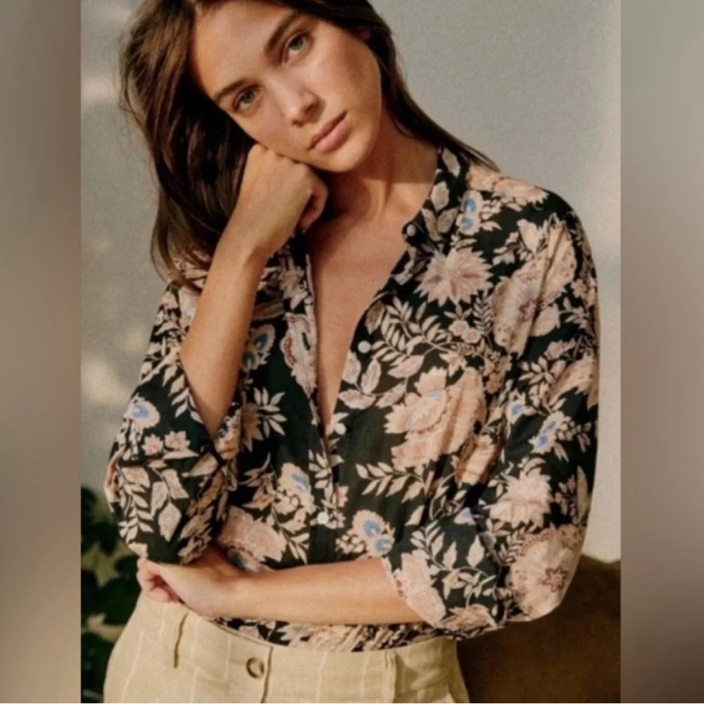 Sezane Pierro Shirt FR34 - Picture 2 of 6